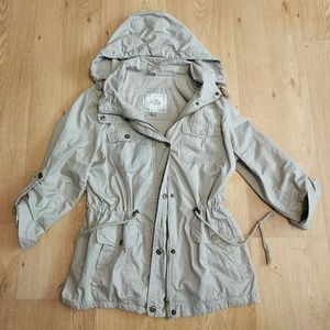 Royalty For Me Khaki Utility Jacket